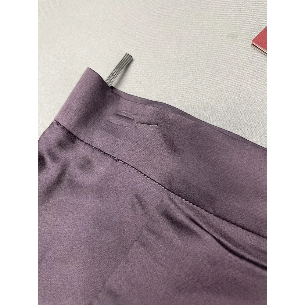 Max Mara Studio Womens Skirt Size US 10 IT‎ 40 Aubergine NWT